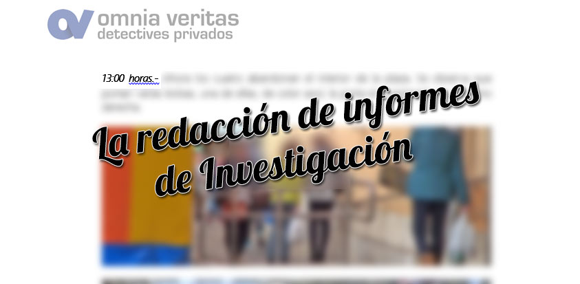 LA REDACCIÓN DE INFORMES DE INVESTIGACIÓN