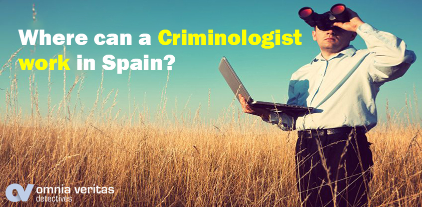 Where can a criminologist work in Spain?