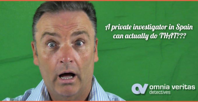 What can a private investigaro do in Spain