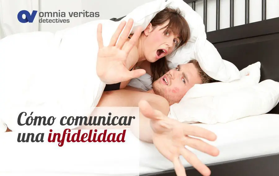 Detectives comunicar confirmar infidelidad