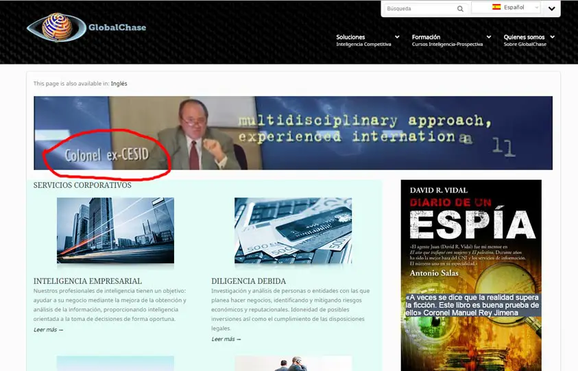 el colonel de inteligencia