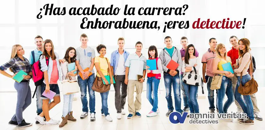 ¿Has acabado la carrera? Enhorabuena detective