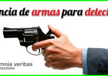 Licencia de armas para detectives privados