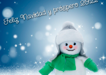 Feliz Navidad y próspero 2022